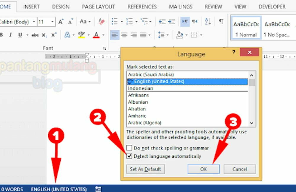 Cara Copy dan Paste Tulisan Arab di Microsoft Word - Edukepo.com